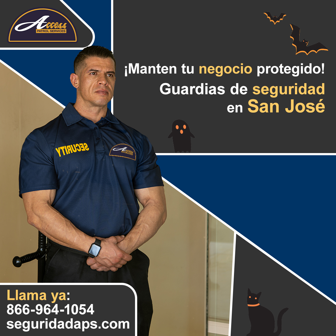 Seguridad en San José; guardias armados