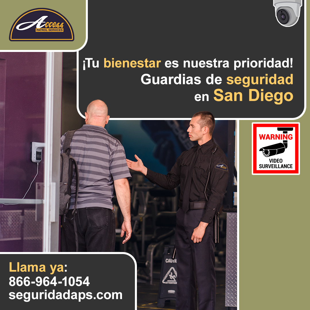 Guardias de seguridad en San Diego