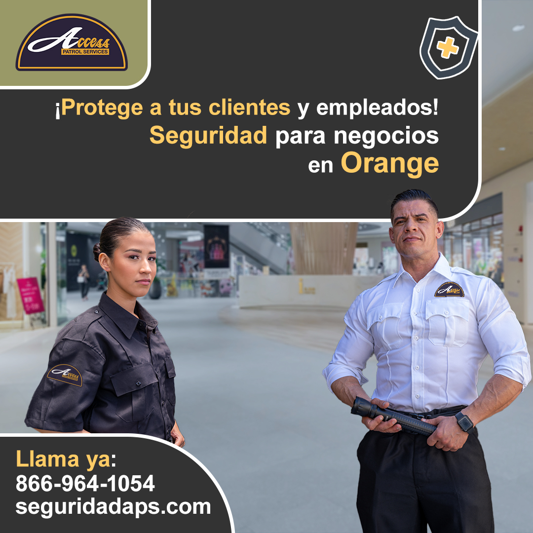Seguridad para negocios en Orange