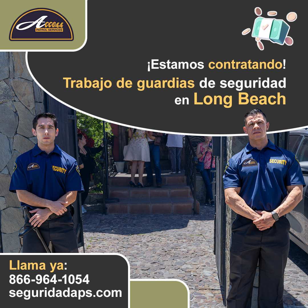 Trabajo de guardias de seguridad en Long beach