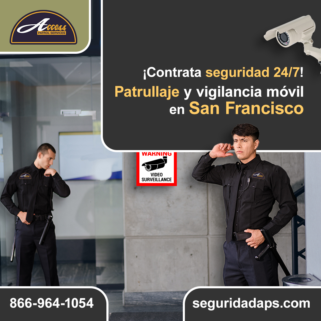 Guardias de seguridad privada en San Francisco