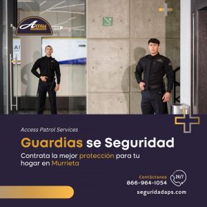 Guardias de seguridad en Murrieta