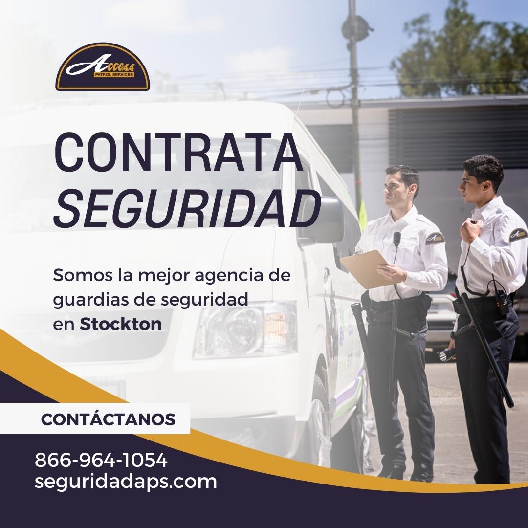 Guardias de seguridad en Stockton