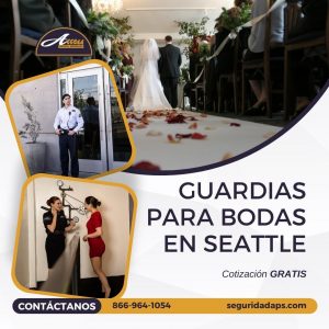 Guardias de seguridad para bodas en Seattle