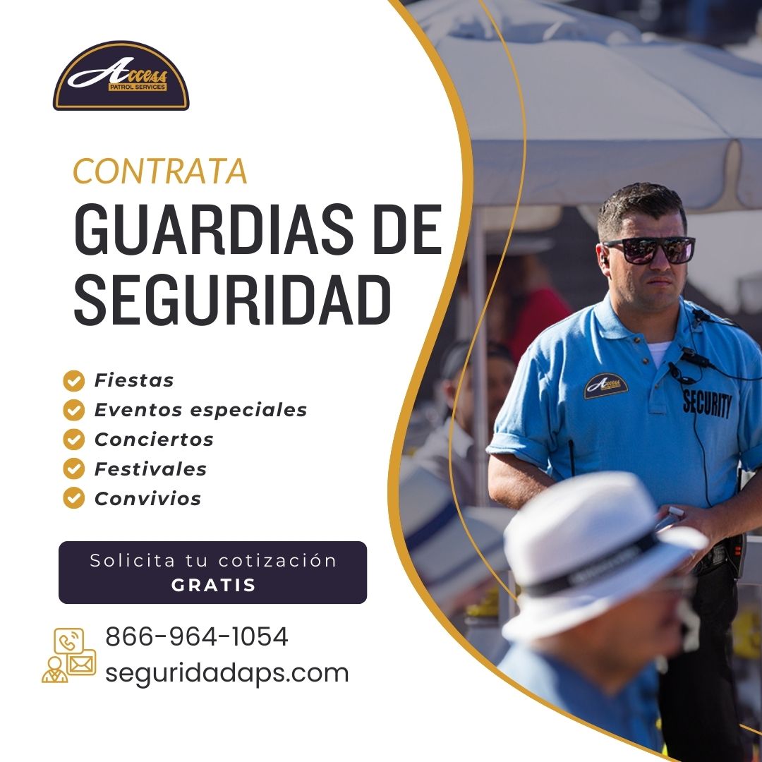 Seguridad para eventos en San Antonio