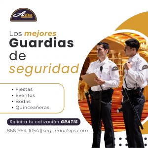 Guardias de seguridad para eventos en Fresno