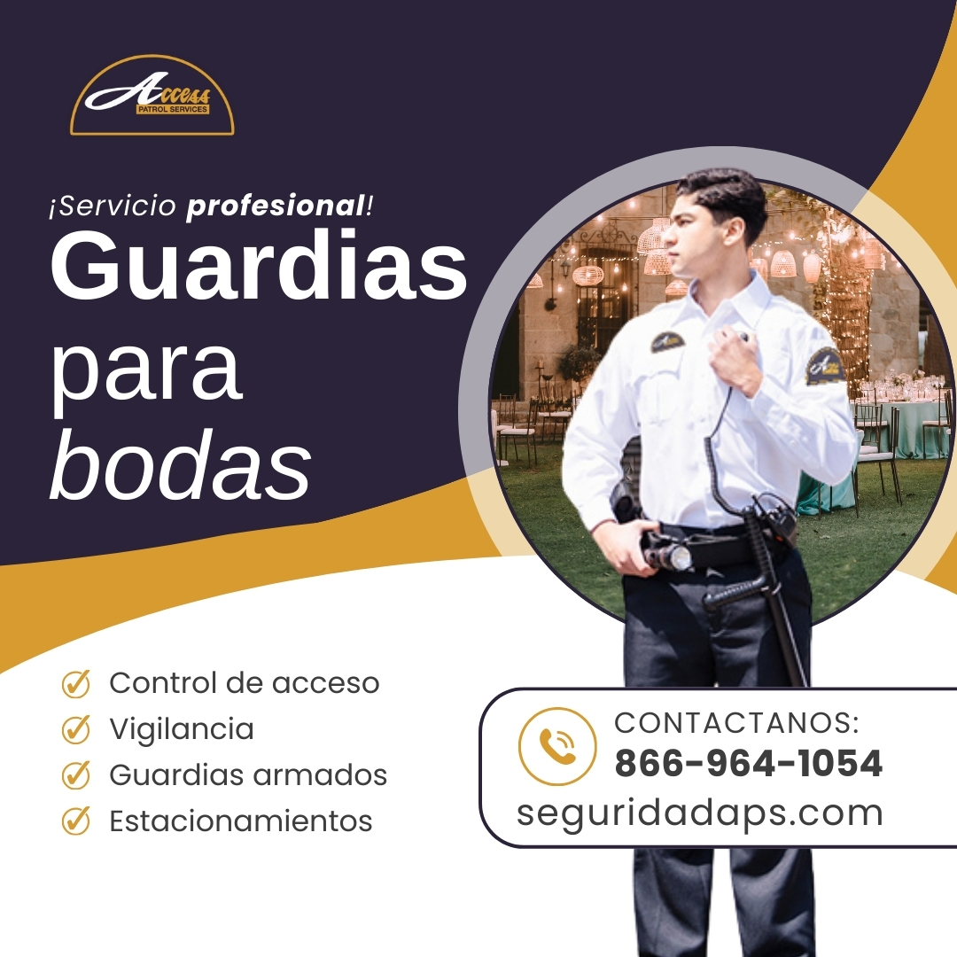 Guardias de seguridad para bodas en Washington