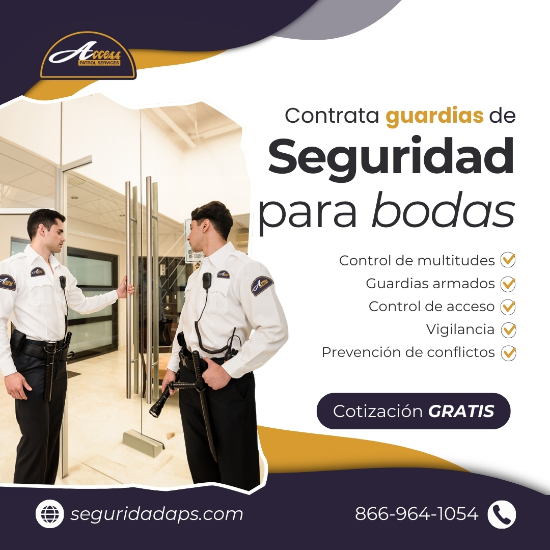 Bodas: Seguridad para Fiestas en Sacramento