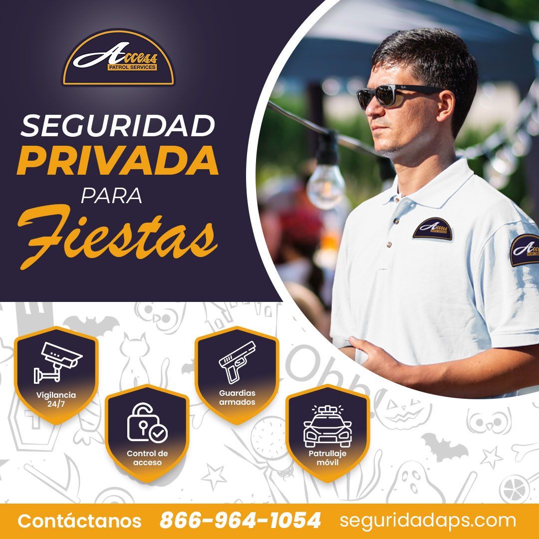 Seguridad para Fiestas y Eventos en Texas