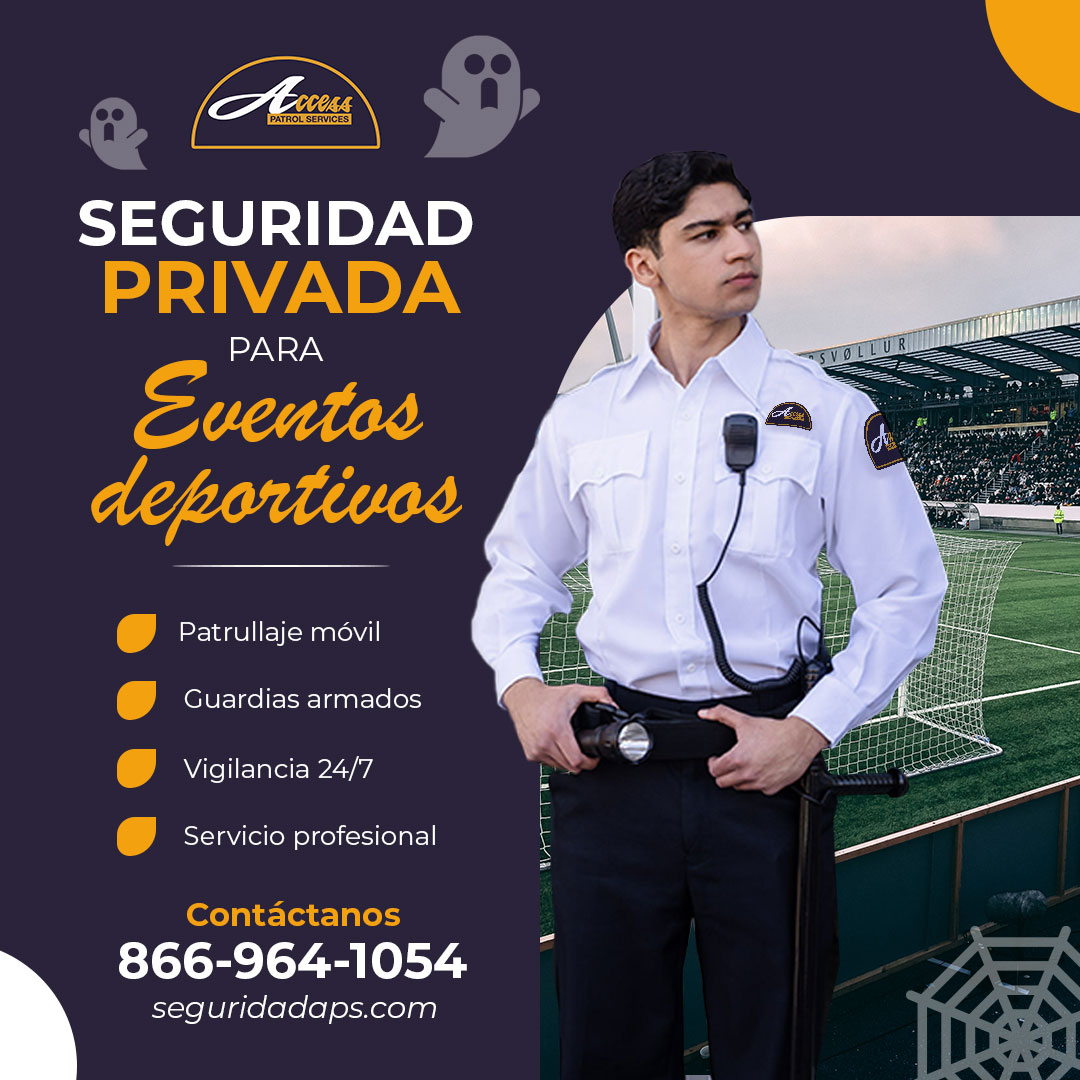 Servicio de Seguridad para Eventos Deportivos en California