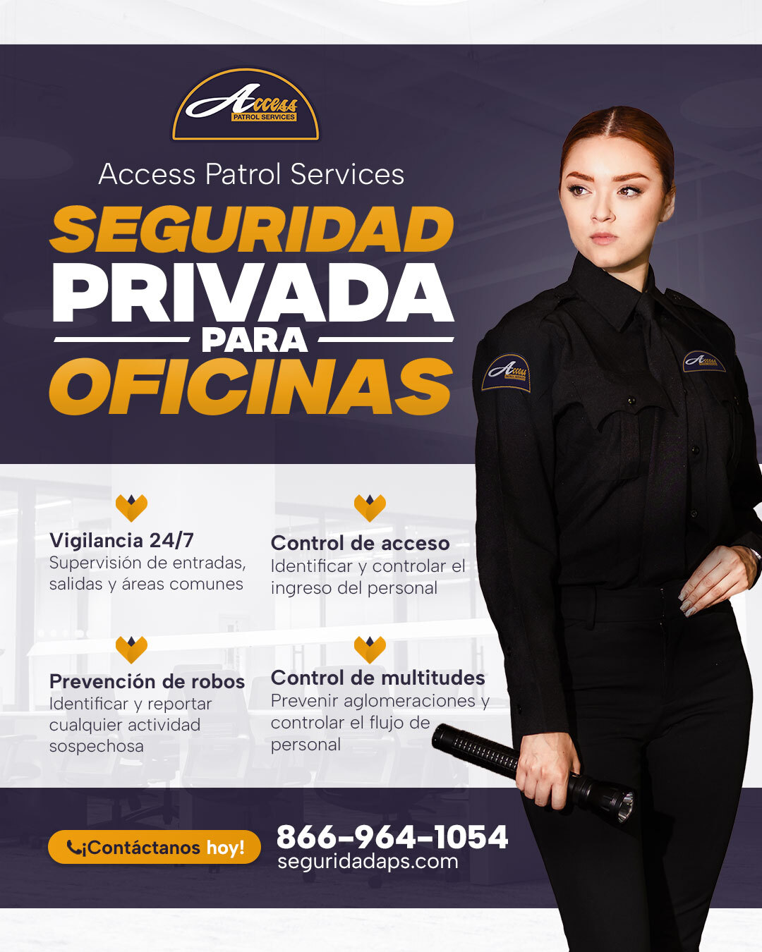 Servicio de Seguridad para Oficinas en Palmdale, CA: Protección 24 Horas
