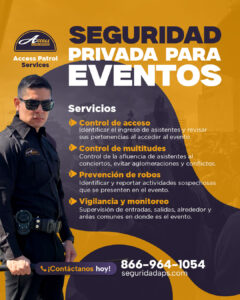 Guardias para Eventos en Los Ángeles: Seguridad Profesional para Cualquier Ocasión